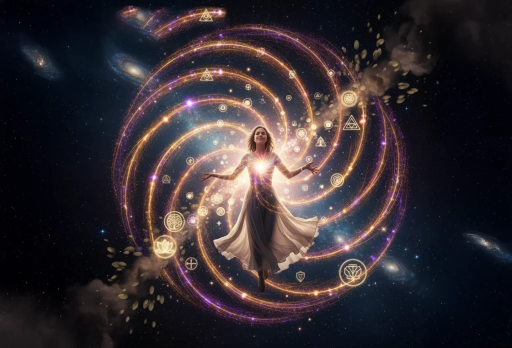 Das kosmische Gesetz der Anziehung und Wirkung